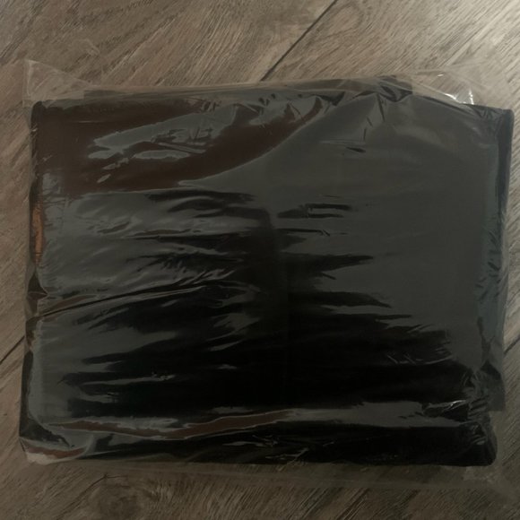 NWT LANDS' END BOY'S IRON KNEE PLEATED CHINO PANTS BLACK 4 - Picture 8 of 11